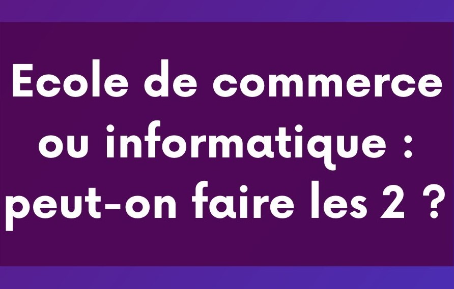 Commerce après un BUT Informatique